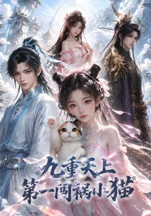 九重天上第一闯祸小猫(55集)AI短剧-紫橙网创项目网