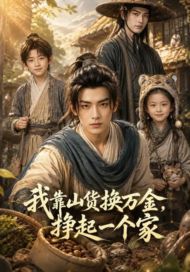 我靠山货换万金挣起一个家(122集)AI短剧-紫橙网创项目网