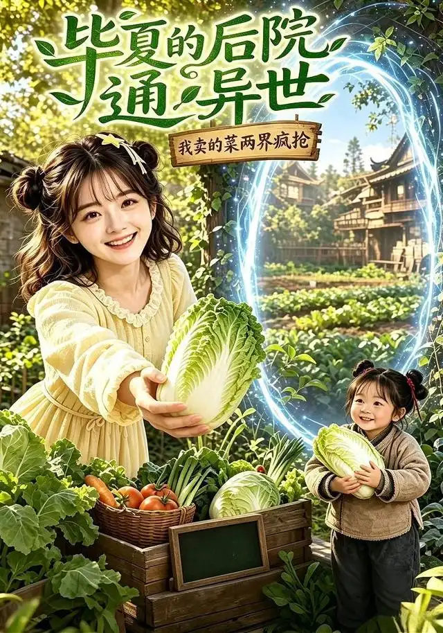 毕夏的后院通异世我卖的菜两界疯抢(100集)AI短剧-紫橙网创项目网