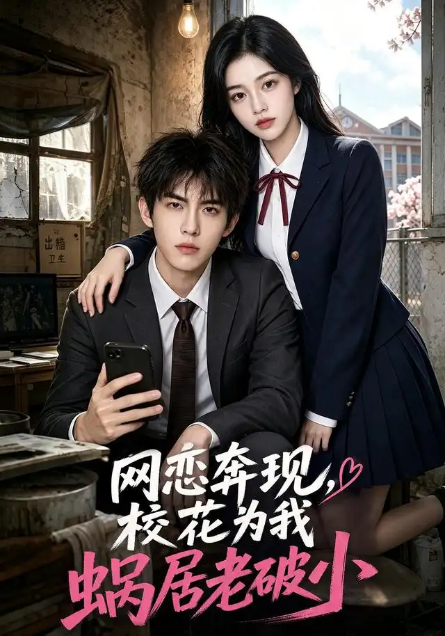 网恋奔现校花为我蜗居老破小(69集)AI短剧-紫橙网创项目网