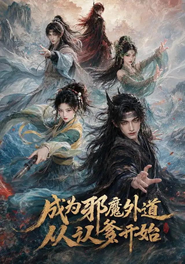 成为邪魔外道从认爹开始(66集)AI短剧-紫橙网创项目网