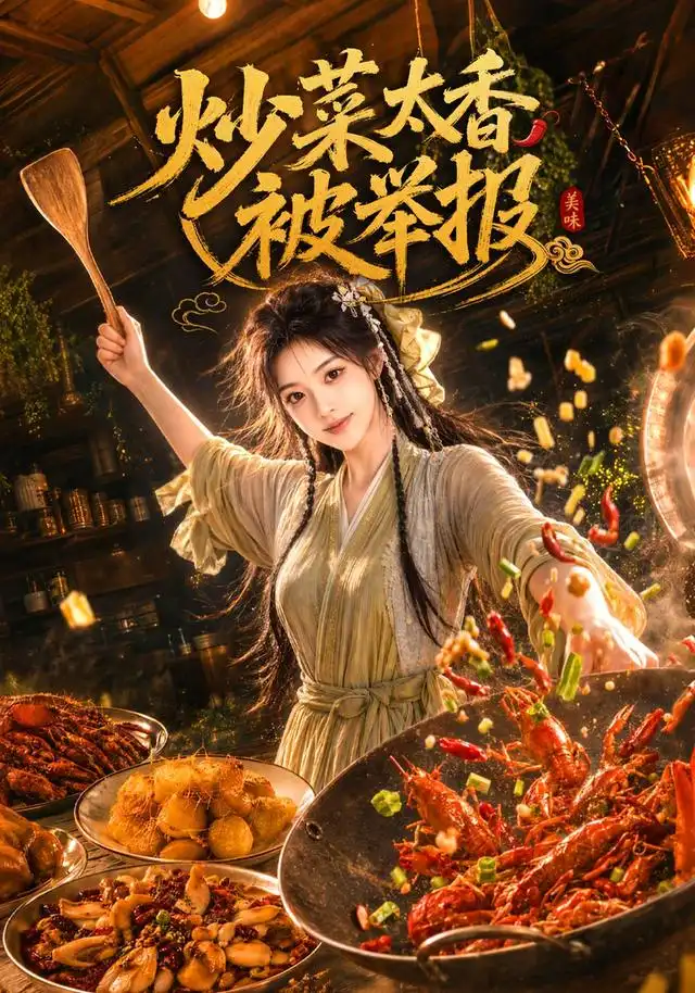 炒菜太香被举报（116集）AI短剧-紫橙网创项目网