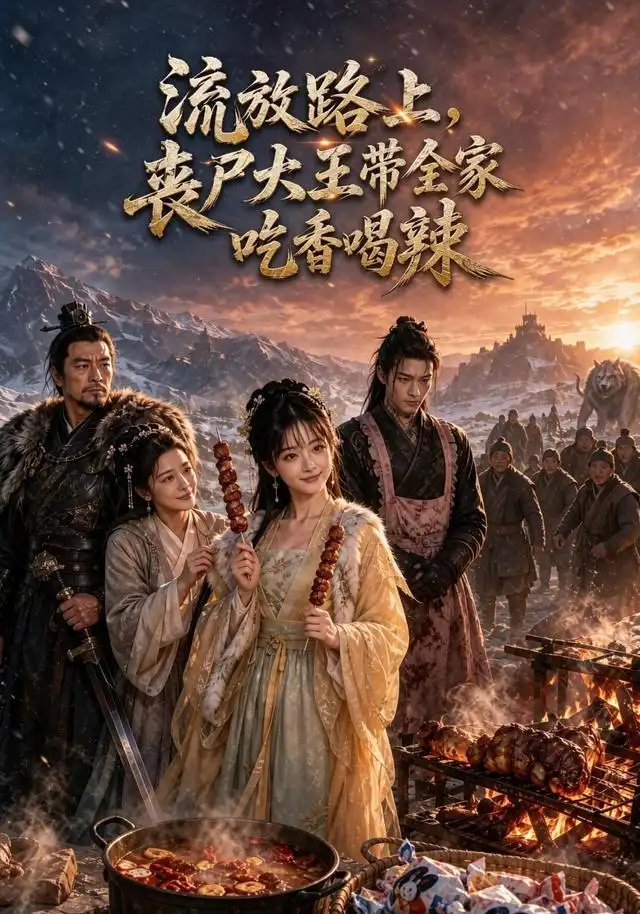 流放路上丧尸大王带全家吃香喝辣（80集）AI短剧-紫橙网创项目网