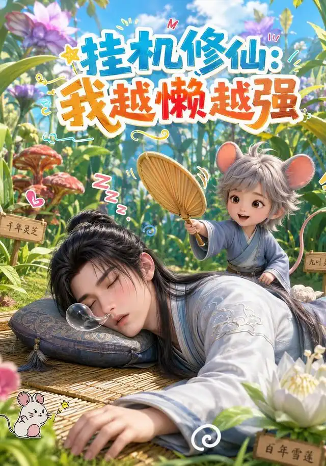 挂机修仙我越懒越强(103集)AI短剧-紫橙网创项目网
