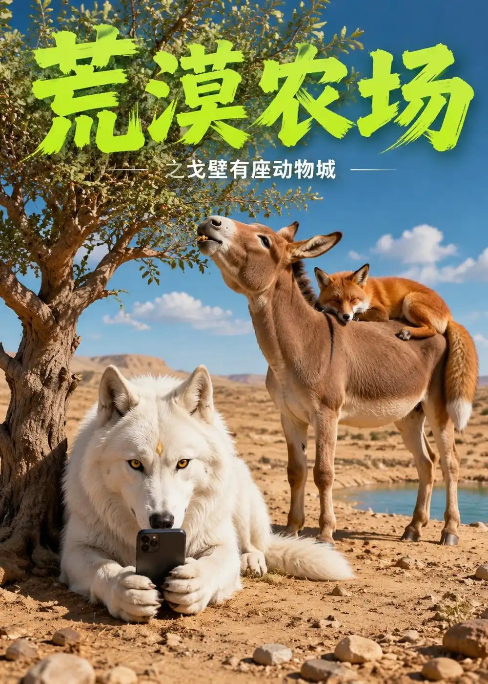 荒漠农场之戈壁有座动物城（138集） - 紫橙阁短剧