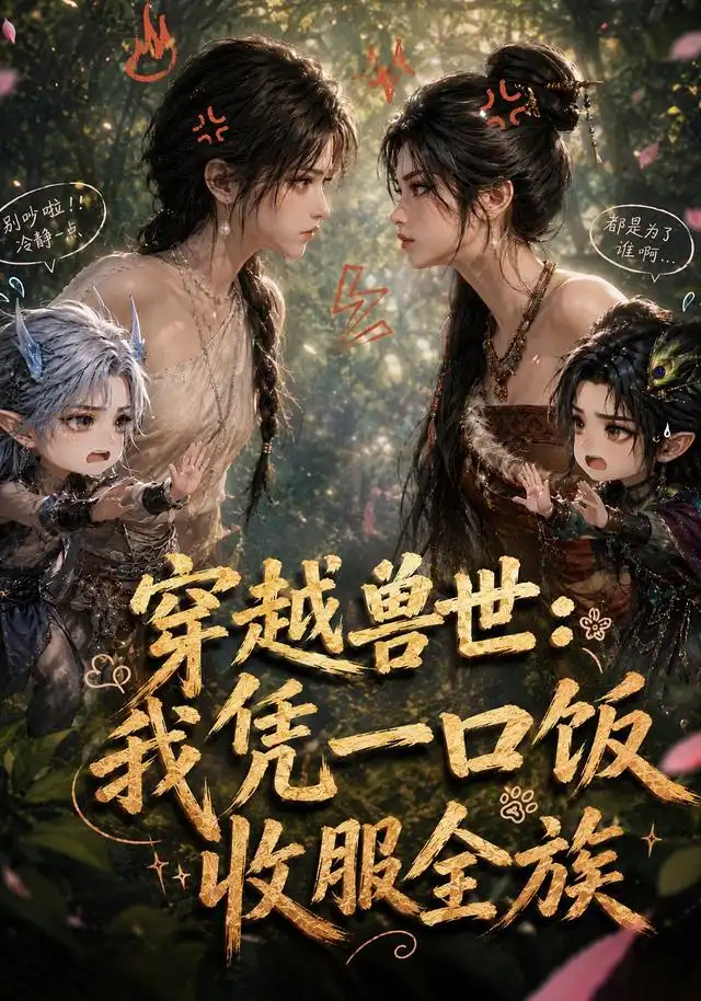 穿越兽世我凭一口饭收服全族(74集)AI短剧-紫橙网创项目网