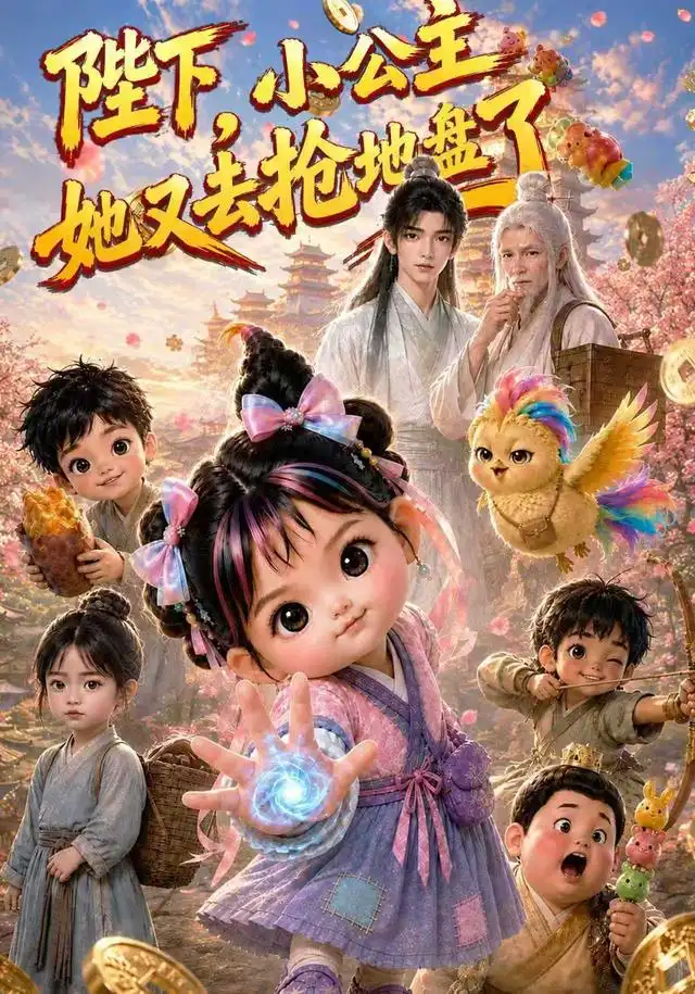 陛下小公主她又去抢亲了(100集)AI短剧-紫橙网创项目网