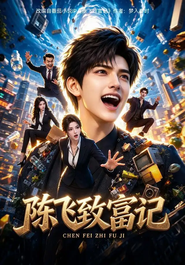 陈飞致富记(80集)AI短剧-紫橙网创项目网