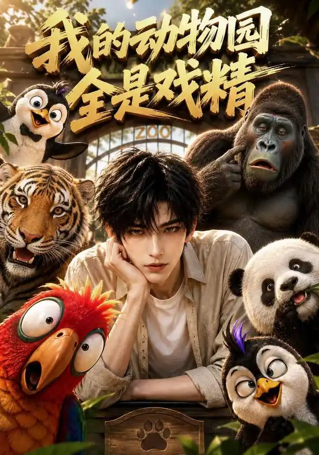 我的动物园全是戏精(60集)AI短剧-紫橙网创项目网