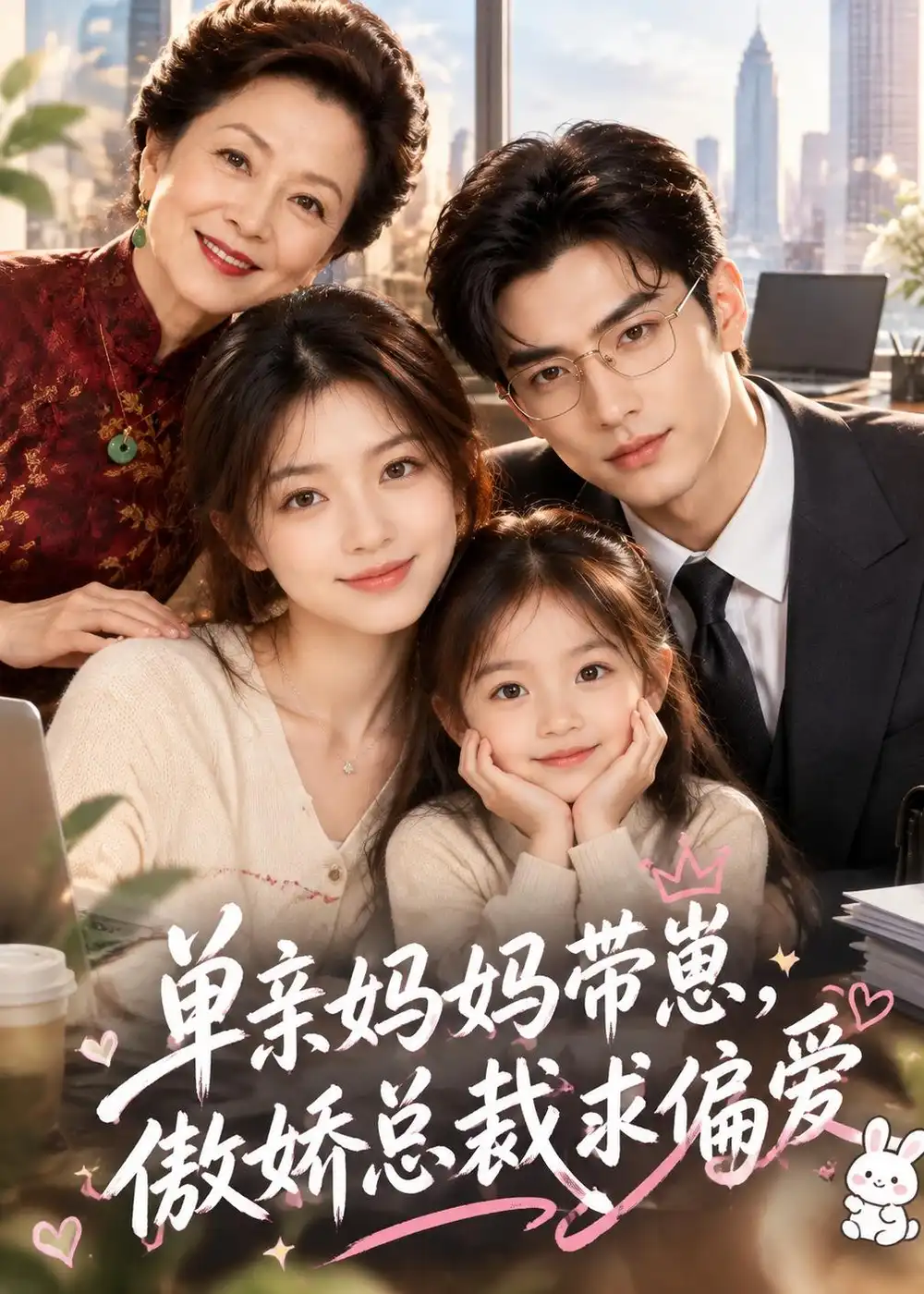 单亲妈妈带崽傲娇总裁求偏爱（78集） - 紫橙阁短剧