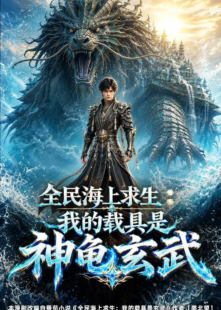 全民海上求生我的载具是神龟玄武（95集） - 紫橙阁短剧