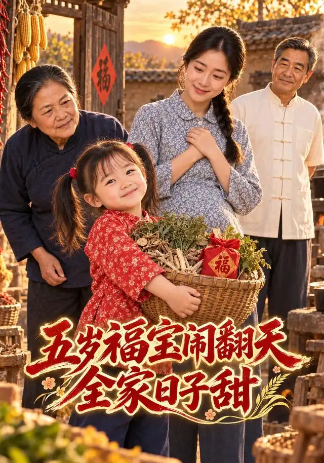 五岁福宝闹翻天全家日子甜(109集)AI短剧-紫橙网创项目网