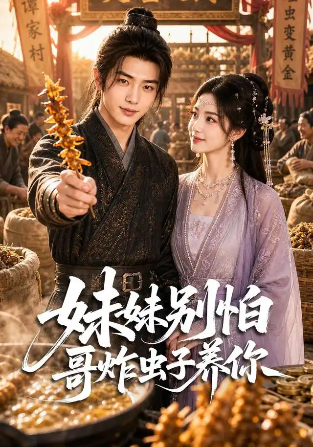 妹妹别怕哥炸虫子养你(70集)AI短剧-紫橙网创项目网