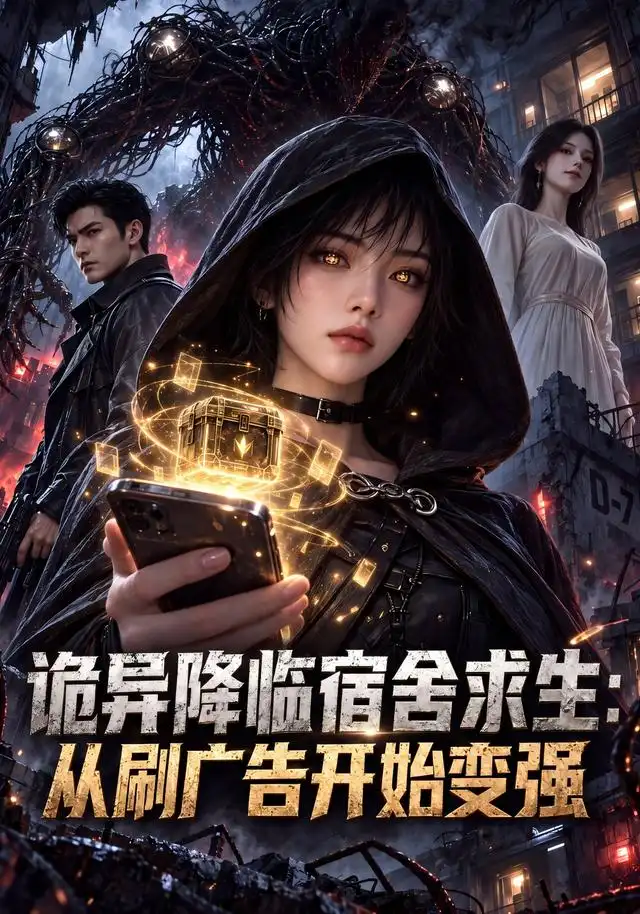 诡异降临宿舍求生从刷广告开始变强(122集)AI短剧-紫橙网创项目网
