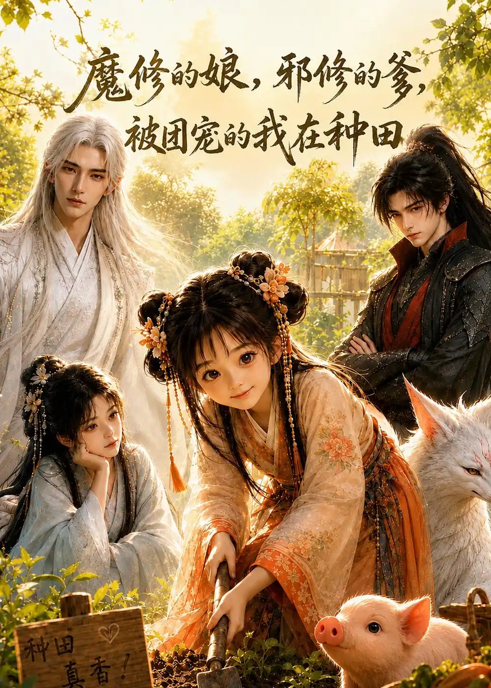 魔修的娘邪修的爹，被团宠的我在种田（62集）-紫橙网创项目网