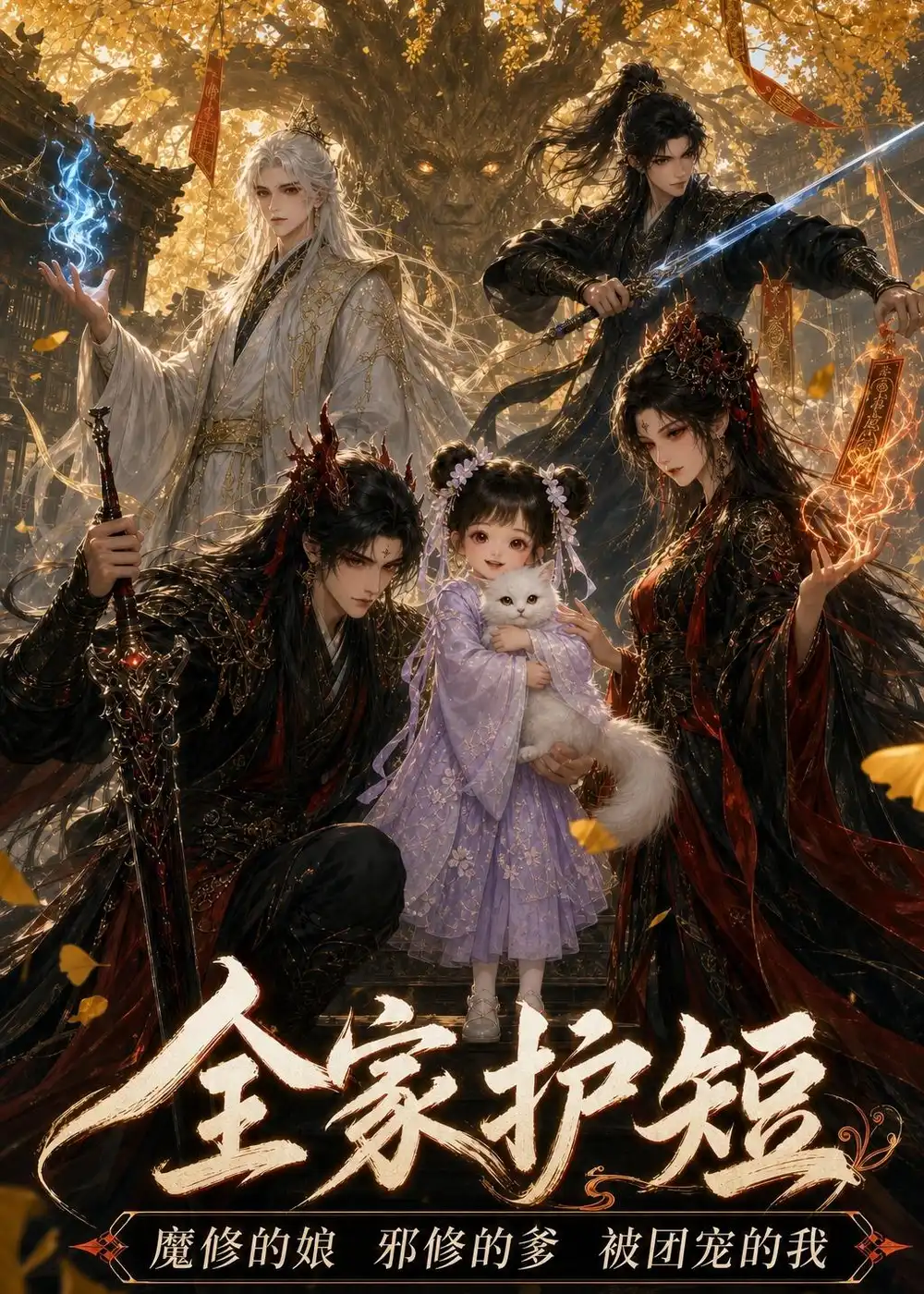 全家护短魔修的娘邪修的爹被团宠的我（300集）-紫橙网创项目网