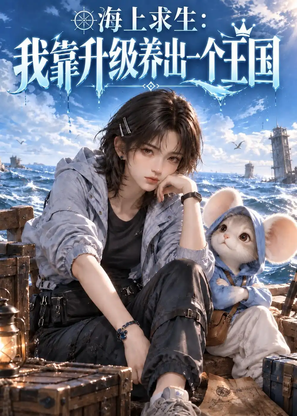 海上求生我靠升级养出一个王国（112集）-紫橙网创项目网