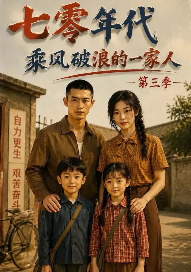 七零年代乘风破浪的一家人第三季（193集）AI短剧-紫橙网创项目网