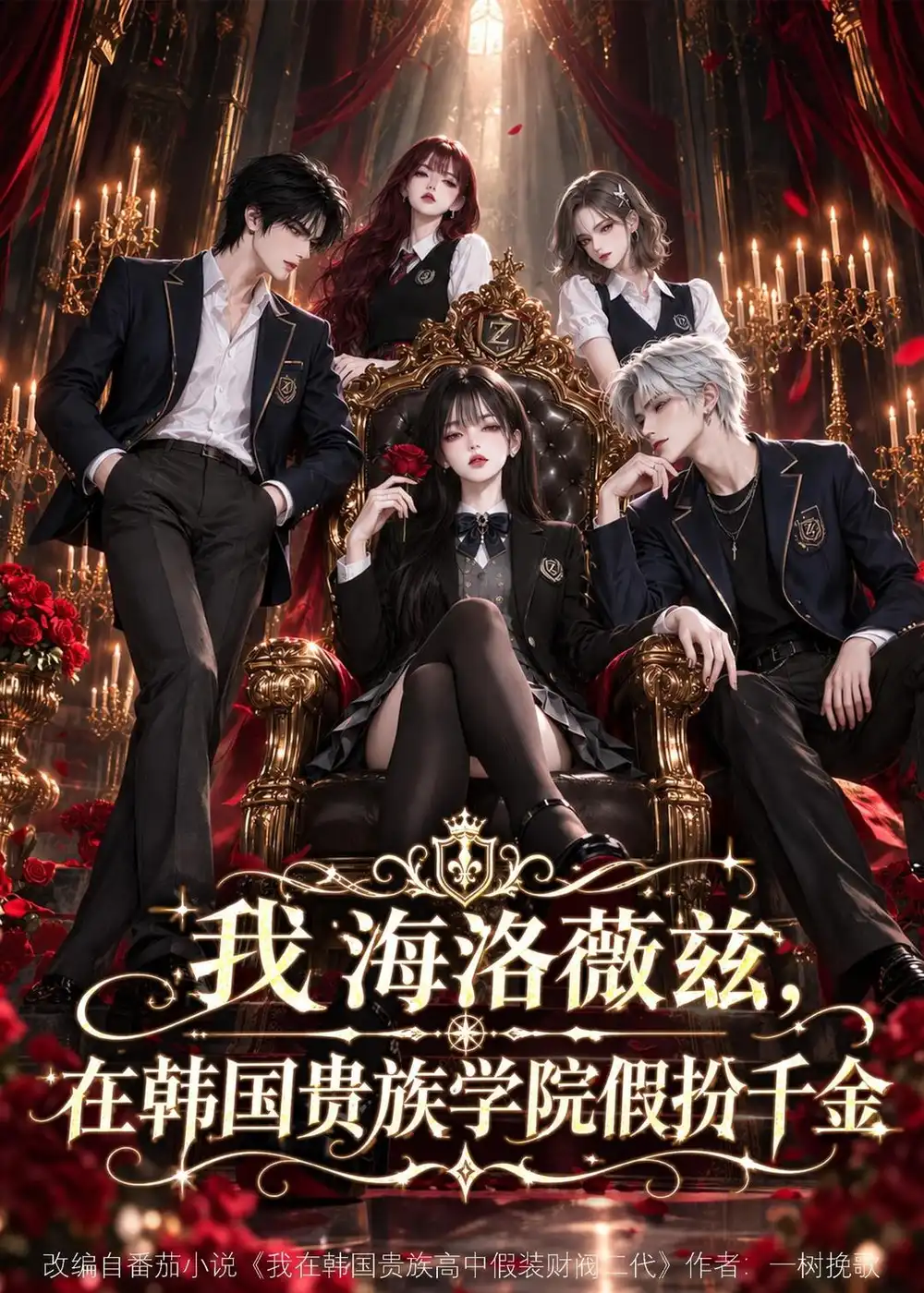 我海洛薇兹在韩国贵族学院假扮千金（77集）-紫橙网创项目网