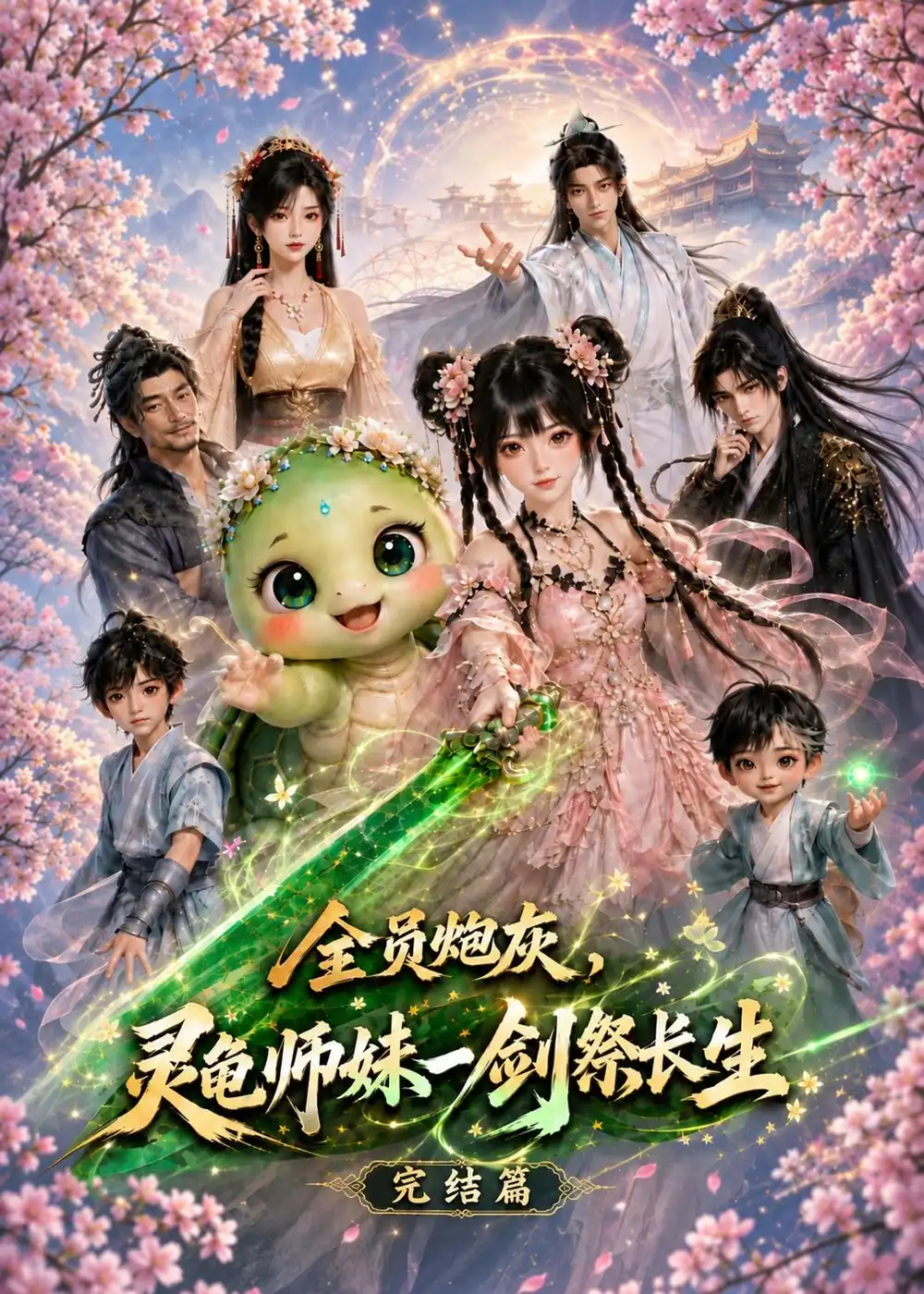全员炮灰灵龟师妹一剑祭长生完结篇（110集）-紫橙网创项目网