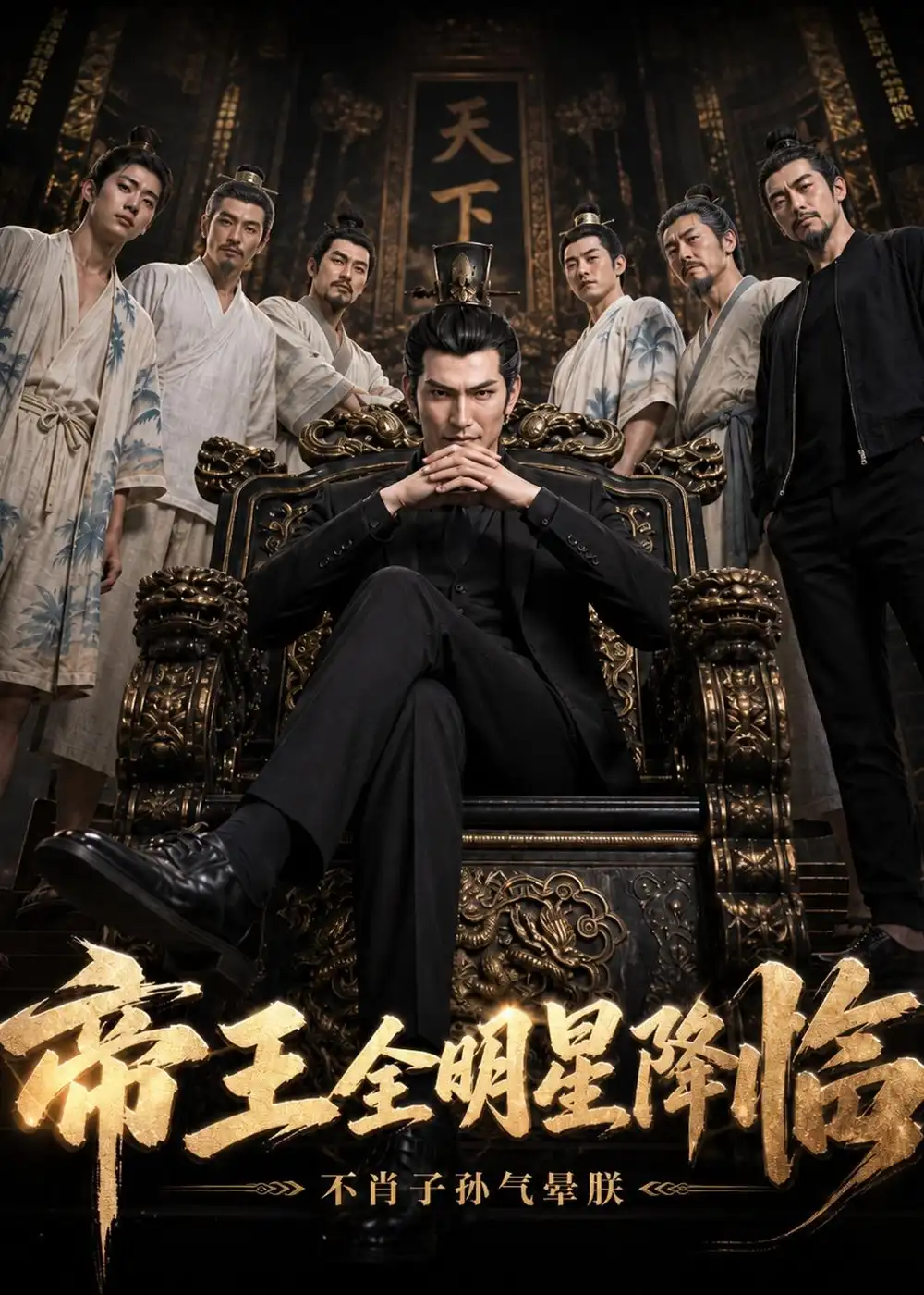 帝王全明星降临不肖子孙气晕朕（126集）-紫橙网创项目网