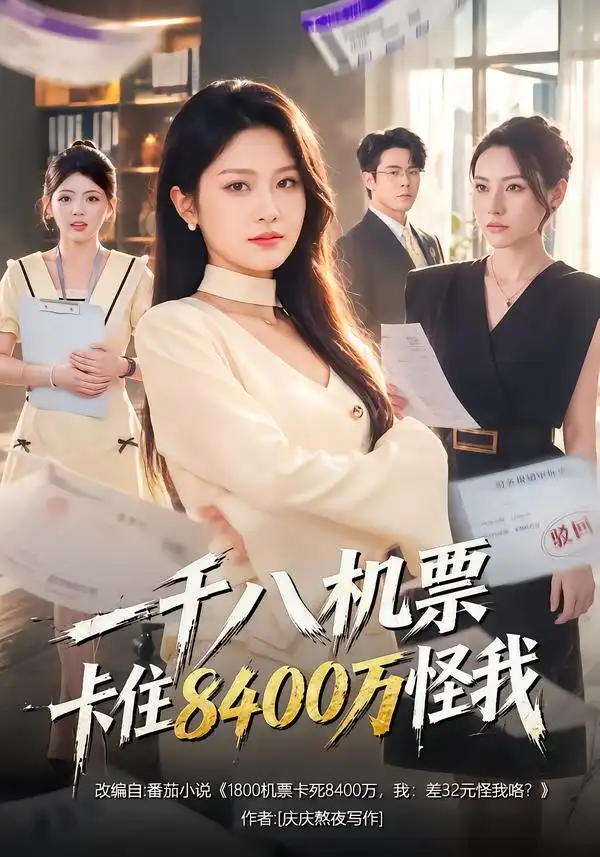 一千八机票卡住8400万怪我（40集）张佳艺＆张浩卓-紫橙网创项目网