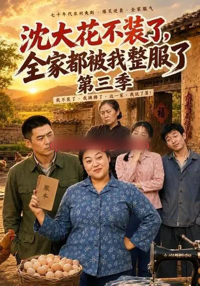 沈大花不装了，全家都被我整服了第三季（62集全）AI短剧-紫橙网创项目网