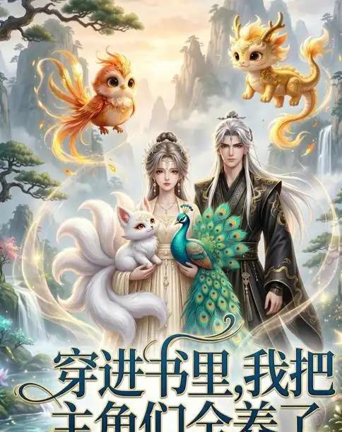 穿进书里，我把主角们全养了（20集全）AI - 紫橙阁短剧