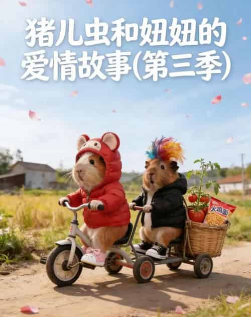 猪儿虫和妞妞的爱情故事第三季（10集全）AI-紫橙网创项目网