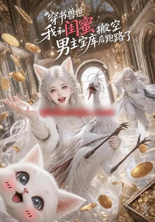 穿书兽世:我和闺蜜搬空男主宝库后跑路了(50集全)AI短剧-紫橙网创项目网