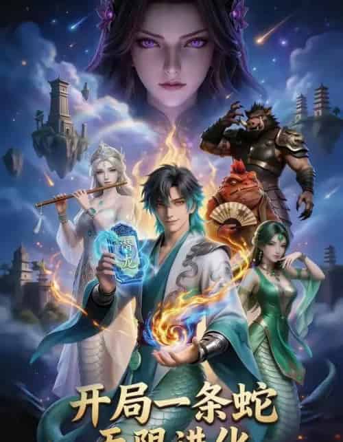 开局一条蛇，无限进化（83集全）漫剧-紫橙网创项目网