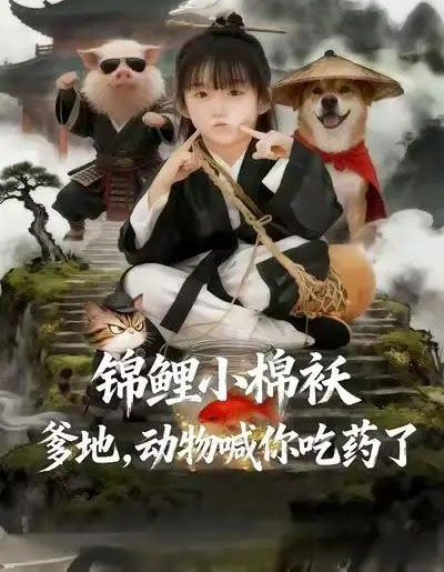 锦鲤小棉袄爹地,动物喊你吃药了(50集全)维尼&张宸彬-紫橙网创项目网