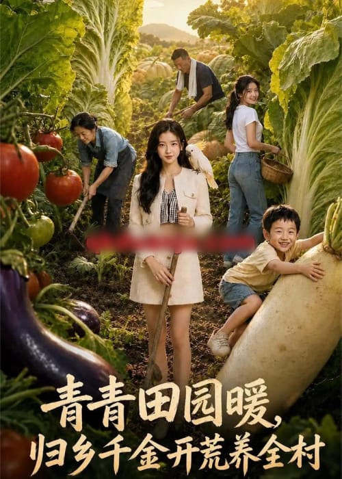 青青田园暖,归乡千金开荒养全村(99集全)AI短剧-紫橙网创项目网