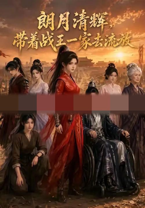 朗月清辉，带着战王一家去流放（78集全）动漫 - 紫橙阁短剧