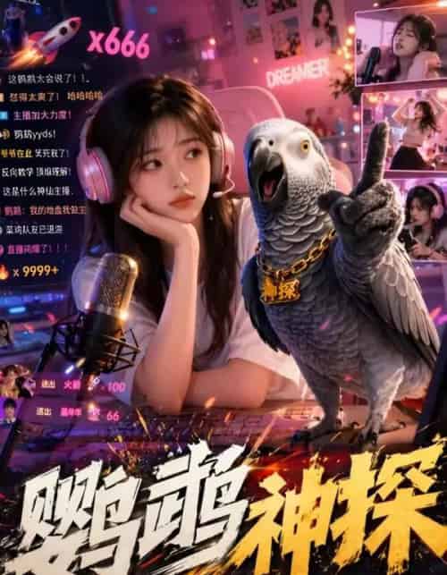 鹦鹉神探（60集全）AI - 紫橙阁短剧