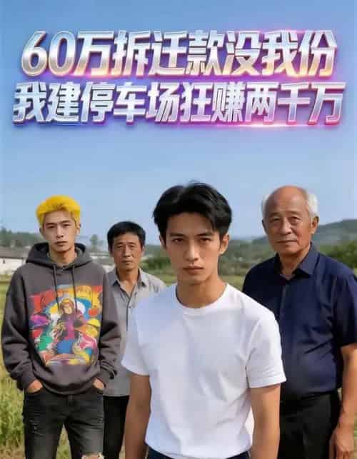 60万拆迁款没我份，我建停车场狂赚两千万（27集全）AI-紫橙网创项目网