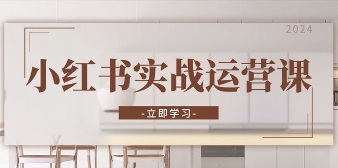 小红书实战运营课：从开通店铺到直播话术，打造爆款笔记与高效直播 - 中创网