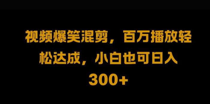 视频号零门槛，爆火视频搬运后二次剪辑，轻松达成日入1k【揭秘】 - 冒泡网赚
