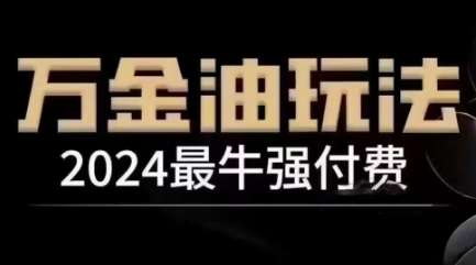 2024最牛强付费，万金油强付费玩法，干货满满，全程实操起飞 - 冒泡网赚
