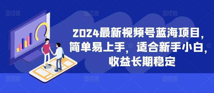 2024最新视频号蓝海项目，简单易上手，适合新手小白，收益长期稳定 - 冒泡网赚
