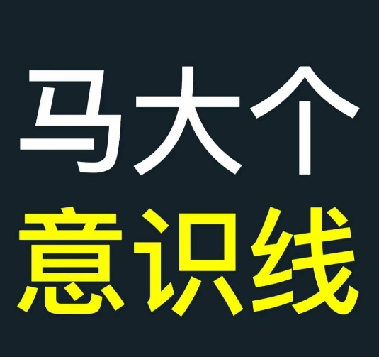马大个意识线，一门改变人生意识的课程，讲解什么是能力线什么是意识线 - 冒泡网赚