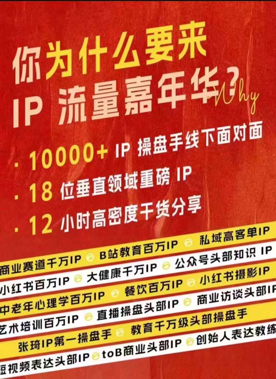 群响IP流量嘉年华，​现场视频+IP江湖2024典藏版PPT - 冒泡网赚