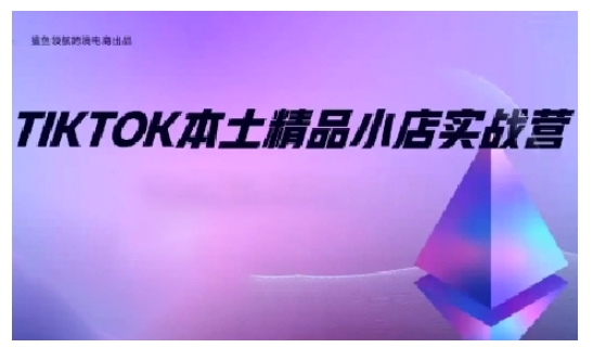 TikTok本土精品小店出海实战营，从入门到高阶，不止0-1! - 冒泡网赚