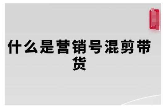 营销号混剪带货，从内容创作到流量变现的全流程，教你用营销号形式做混剪带货 - 冒泡网赚