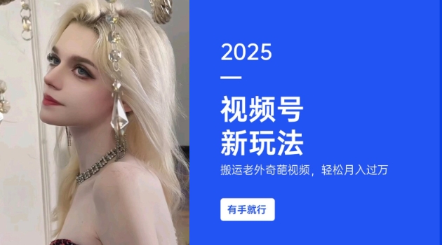 搬运老外奇葩视频，撸视频号分成计划收益，每天只需一小时，新手小白轻松月入过W - 冒泡网赚