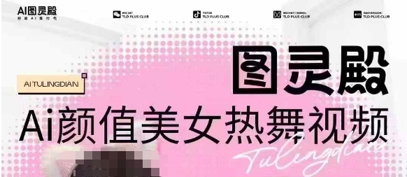 全网首发，原价988图灵殿AI颜值美女热舞视频，云端生图，轻松过原创 - 冒泡网赚