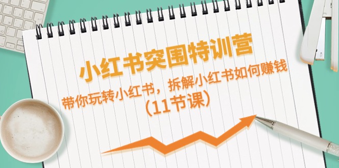 小红书突围特训营，拆解小红书如何赚钱，带你玩转小红书 - 福缘创业网