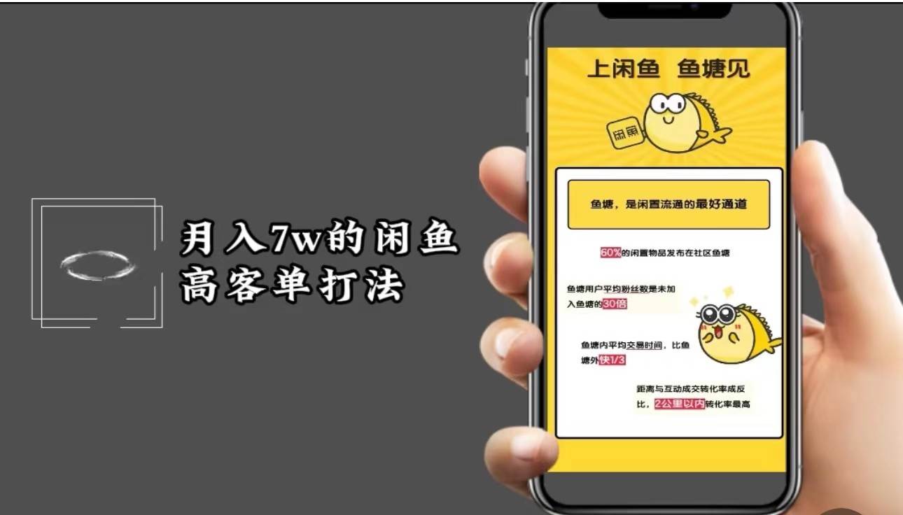 月入7w闲鱼高客单玩法，精细化运营，二手电商保姆级教程 - 福缘创业网