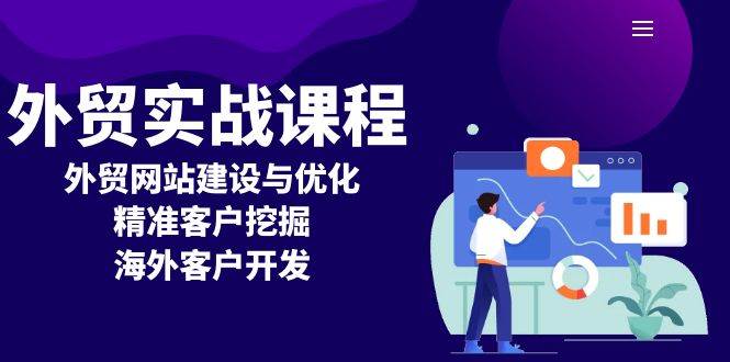 外贸实战课程：外贸网站建设与优化，精准客户挖掘，海外客户开发 - 福缘创业网