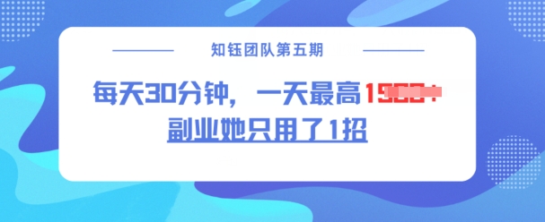 副业她只用了1招，每天30分钟，无脑二创，一天最高1.5k - 冒泡网赚